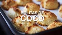 Receta de bolitas de coco con dos ingredientes (VÍDEO)