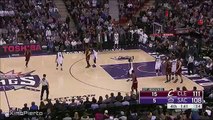 Kevin Love Hits the Clutch 4-Point Play - Cavaliers vs Kings - March 9, 2016 - NBA 2015-16 Season
