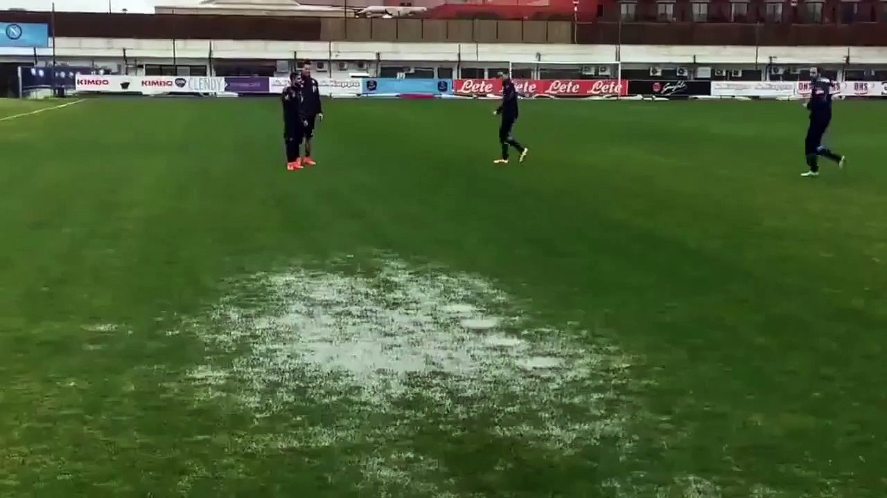 Napoli fun at training