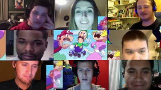 Luigis Ballad ANIMATED MUSIC VIDEO Starbomb Reactions Mashup