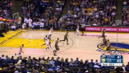 Stephen Curry half court shot vs. Utah