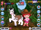 Dora the Explorer Children Cartoons and Games Dora Pony DressUp