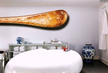 Andaz Amsterdam Marcel Wanders Innendesign Badezimmer
