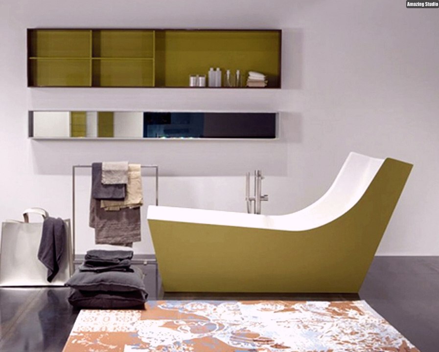 Antonio Lupi Freistehende Badewanne Rückenlehne