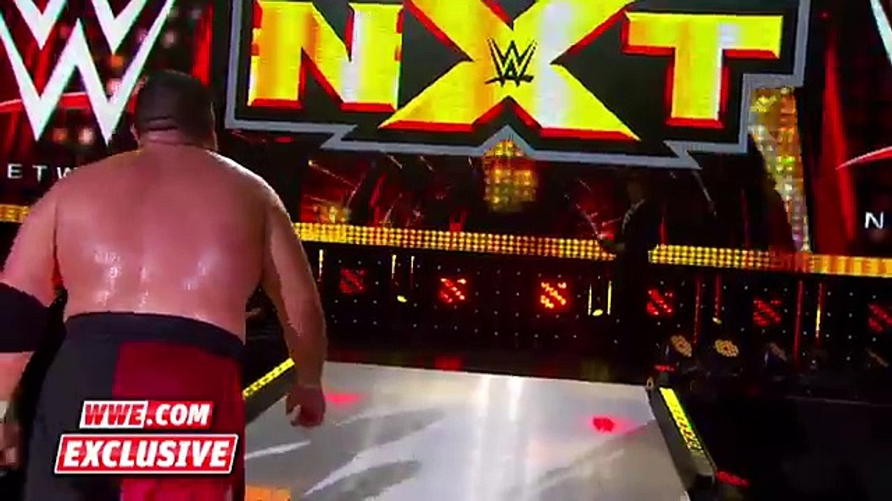 Samoa Joe sends a warning to Bálor- March 9, 2016
