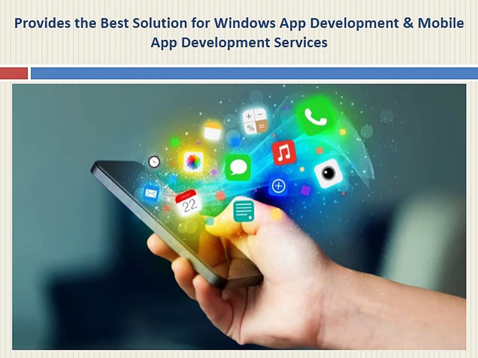 Best Solution for Windows App Development & Mobile App Development Services