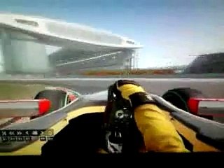 Формула 1 2010, Китай вид из кокпита