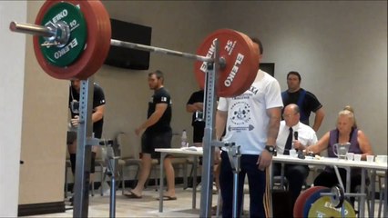 IRON UNDERGROUND's Dave Keong SQUAT - National Record RAW Masters 246 KG