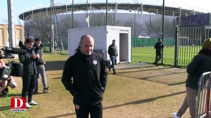 Pascal Dupraz de retour à l'entraînement avec le TFC