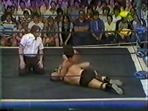 Tito Santana vs Rene Goulet Championship Wrestling July 28th, 1984