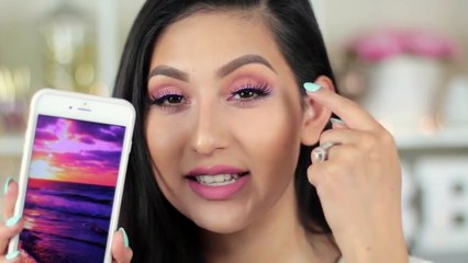 Spring Sunset Inspired Makeup Tutorial | BeautyyBird