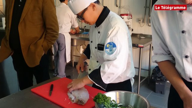 Quimper. 14 étudiants taïwanais en formation au CFA de Cuzon