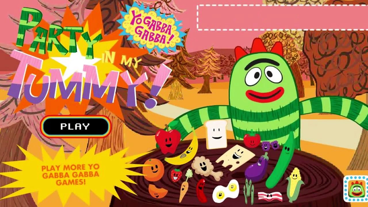 Party In My Tummy - Yo Gabba Gabba Games - Nick Jr.
