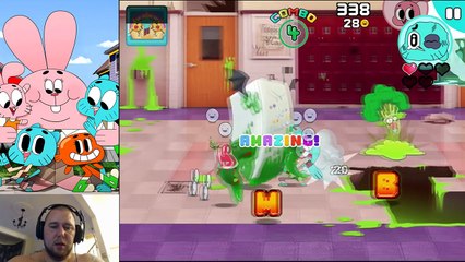 The Amazing World of Gumball: mutant fridge mayhem ENDING BOSS FIGHT