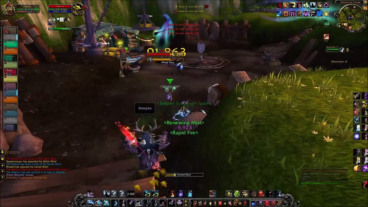 WoW MM Hunter 6.2.3 - Ripping up Bgs!