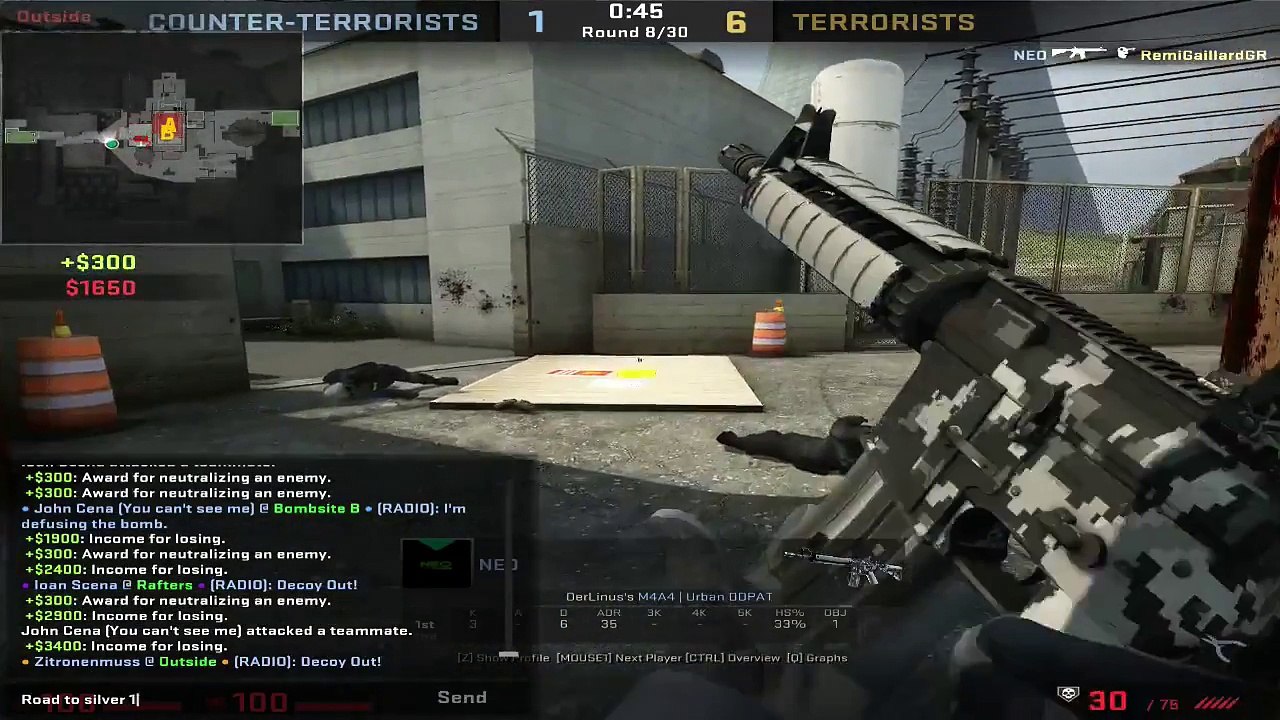 Counter-Strike:Global Offensive - Road to silver?(Competitive)[Ep.1]