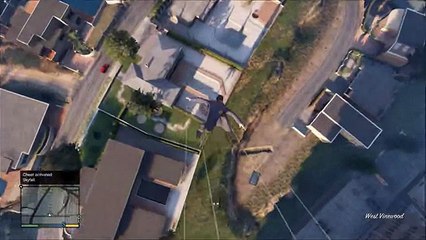 GTA 5 - Skydiving Into Pools!