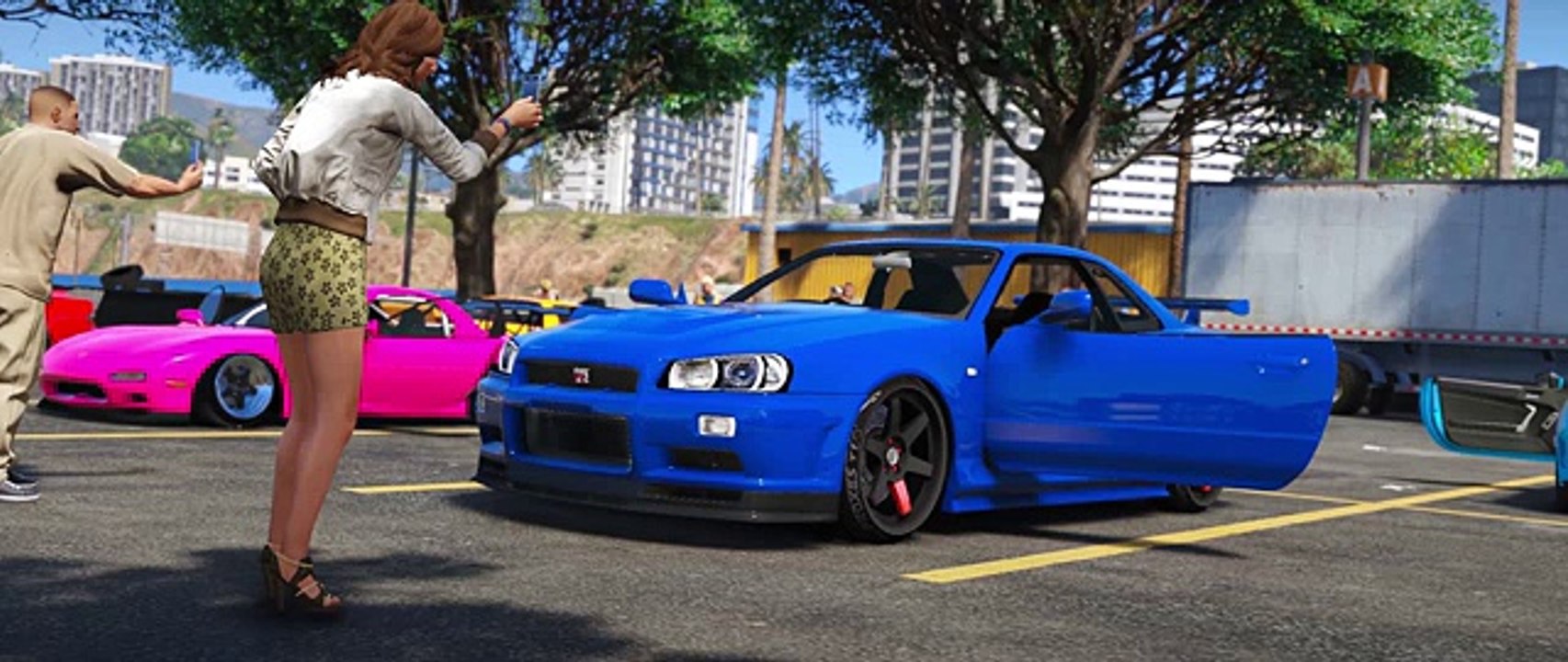 GTA 5 - The JDM Drifters Car Meet - GTA V PC Editor