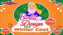 Barbie Design Your Winter Coat | Barbie Dress Up Games | Disney Princess | Children Games To Play