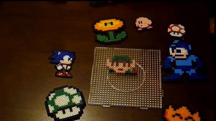 Game Beads #3:  LINK - LEGEND OF ZELDA - 8bit |Pipe Retrogamer