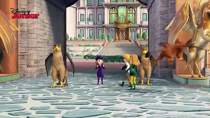 Sofia The First  Griffin Riding  Disney Junior UK