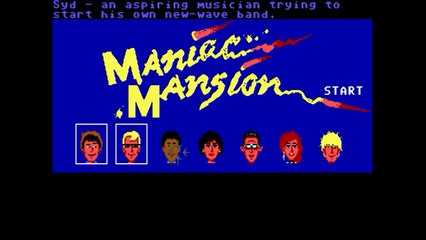 Maniac Mansion Intro