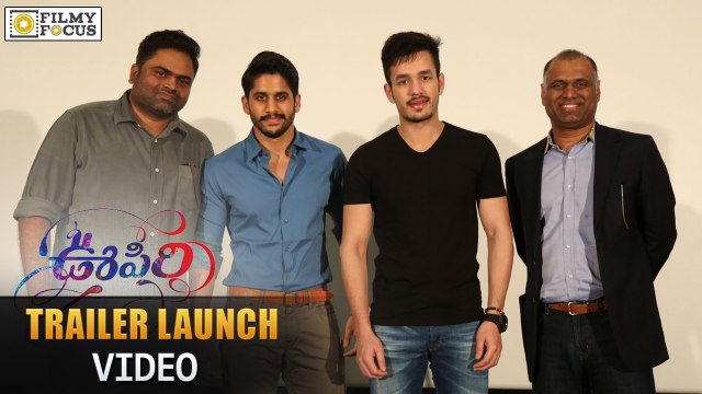 Oopiri Trailer Launch Press Meet Video | Akhil | Naga Chaitanya | Filmy Focu