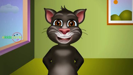 Rain Rain Go Away Nursery Rhyme With Lyrics | 3D Children Songs | Tom Cat Rhymes HD