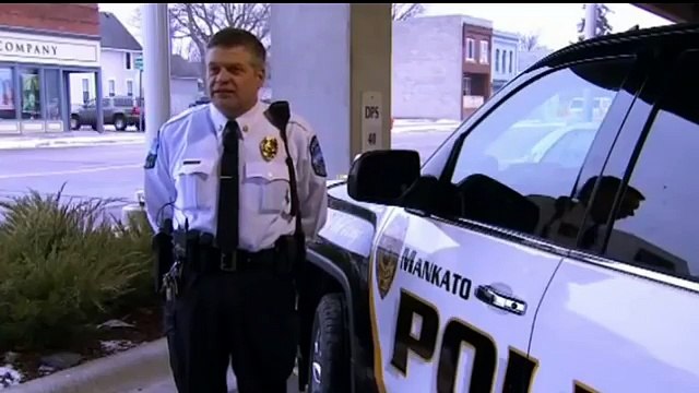 SEE IT- Dog Crashes Tractor-Trailer into Car and Tree at Mankato gas station