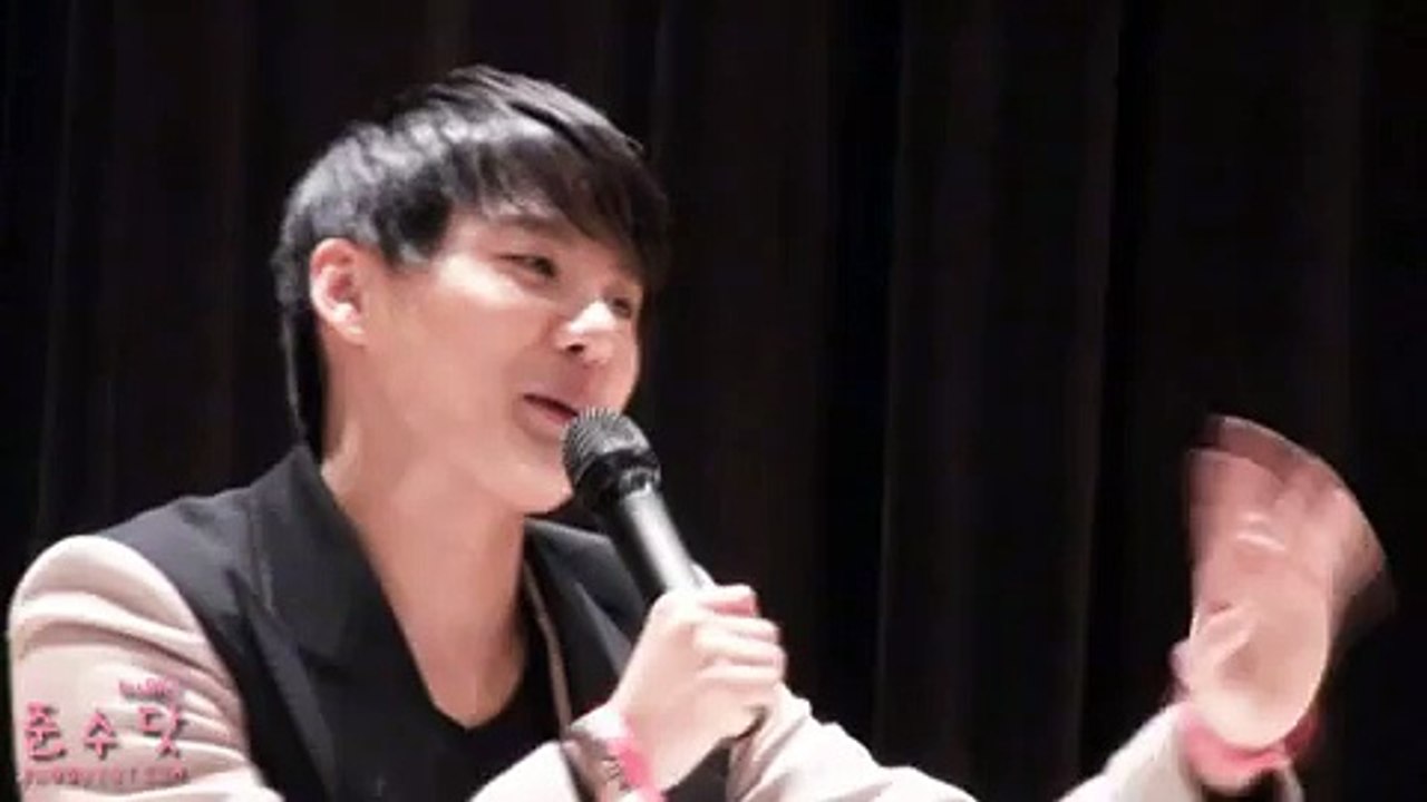 [Fancam] 101221 Junsu - Incheon's Fansign 12 - 19+ Story at A-Nation 09 [Junsudot]