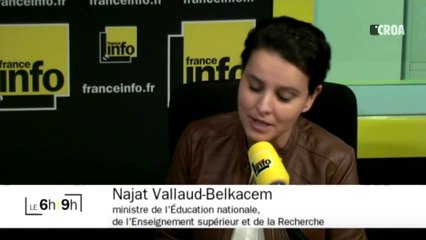 Najet Vallaud-Belkacem : le départ de Manuel Jacob Valls, des bruits de chiottes !