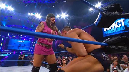 woman vs man Wrestling, ODB Calls out Mr. Pectacular on Open Fight Night