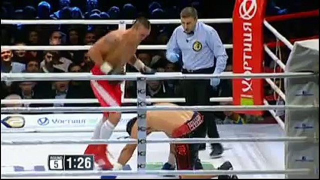 Бокс Усик Ромеро 5 й раунд,нокаут!