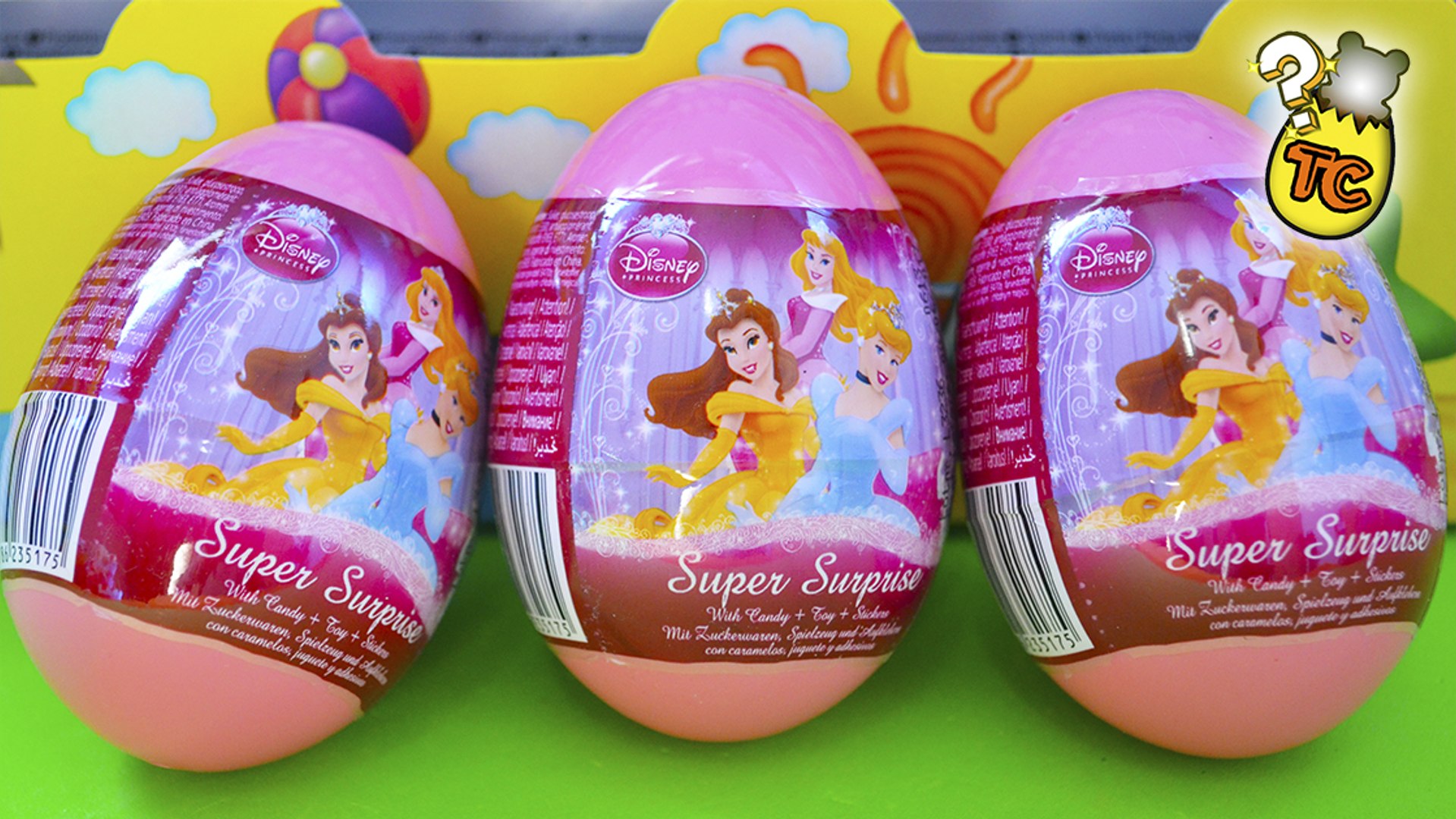 Disney princess kinder joy hot sale eggs