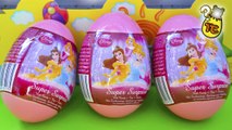 DISNEY PRINCESS KINDER SURPRISE EGGS UNBOXING TOYS FOR KIDS | Toy Collector