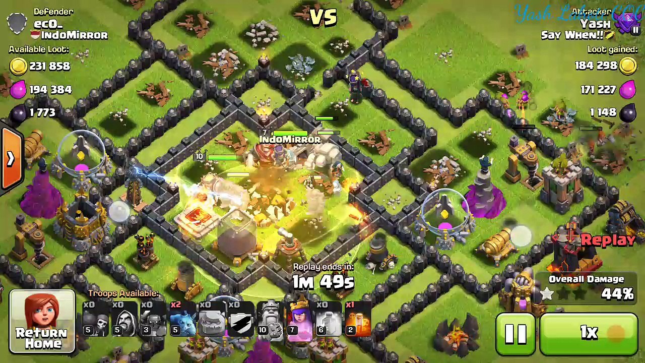 Destruction of a Common Town Hall 9 Base