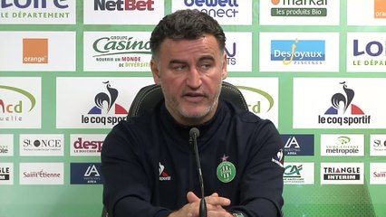 Foot - L1 - ASSE : Galtier «J'ai le droit d'être exigeant»