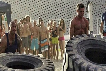 Los musculosos actores de 'Los vigilantes de la playa'