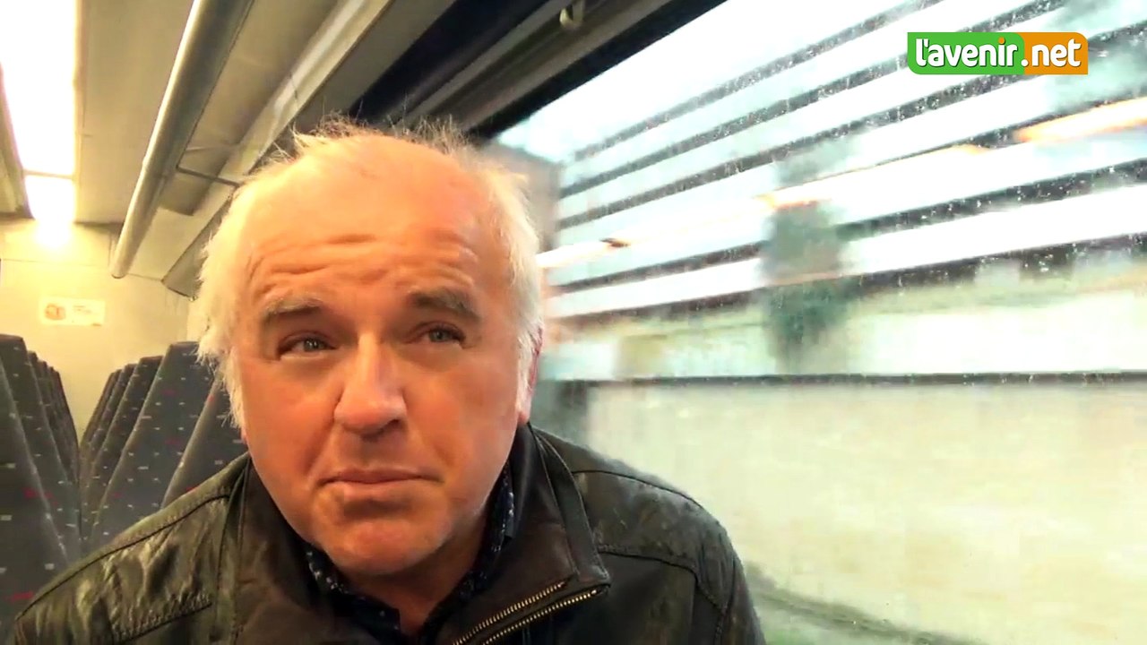 Train entre Braine-l'Alleud et Bruxelles A la rencontre de Luc Van Driessche, navetteur régulier