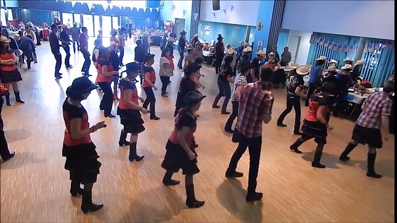 Bal Cowboy Country 45 du 6 mars 2016 Espace Colette