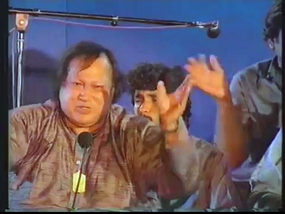 Nusrat Fateh Ali Khan Live- Akhiyaan Udeek Diyan (1993)
