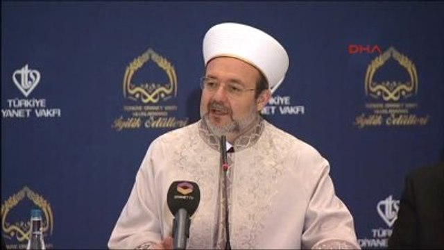 Diyanet İşleri Başkanı Görmez Tdv İyilik Ödülleri Toplantısında Konuştu-3