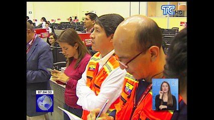 Activan sistema de alerta temprana en simulacro de erupción