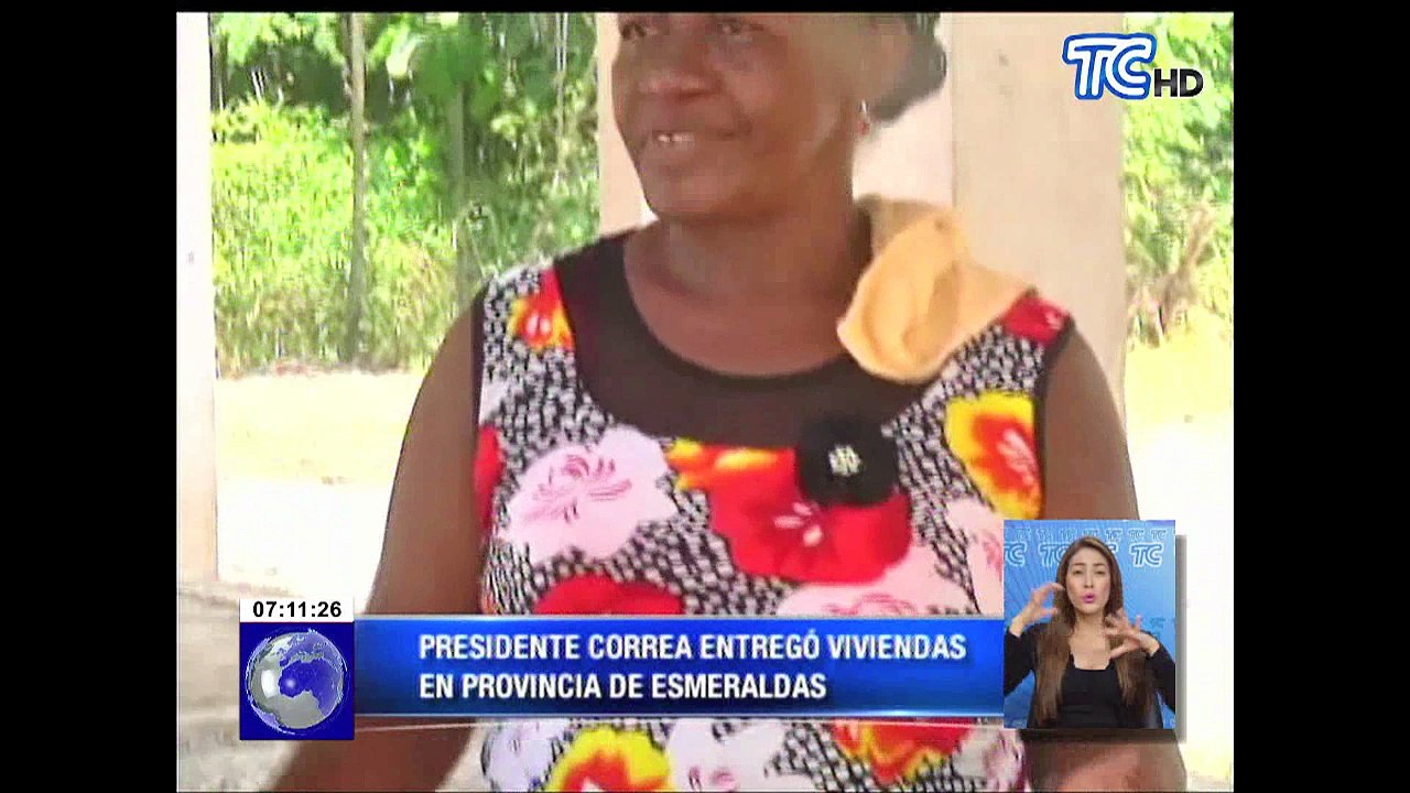 Proyecto de vivienda social fue entregado por el presidente Correa