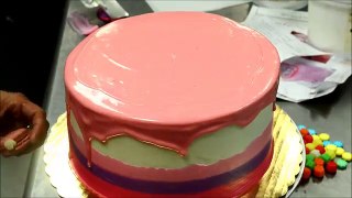 Colorful Birthday Cake Decorating Tutorial- How to Decorate Cakes