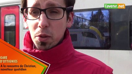 "Gare d'Ottignies A la rencontre de Christian, navetteur quotidien"