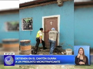 Detienen en el cantón Durán a un presunto microtraficante con cerca de 400 dosis de heroín