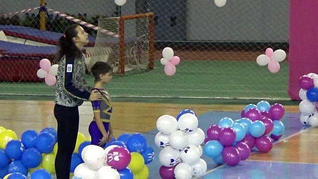 Спортивная аэробика (sports aerobics)- Илья Стародуб - турнир Кубок Слобожанщины-2015 (дети)