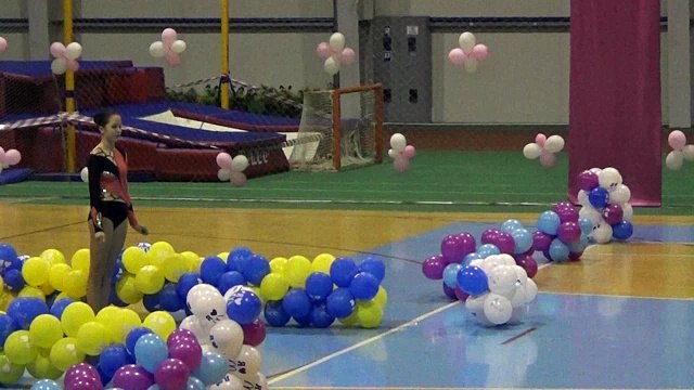 Спортивная аэробика (sports aerobics)- Анастасия Кошелева - турнир Кубок Слобожанщины-2015