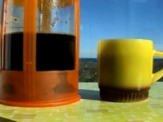 Colored Plastic Coffee Mug